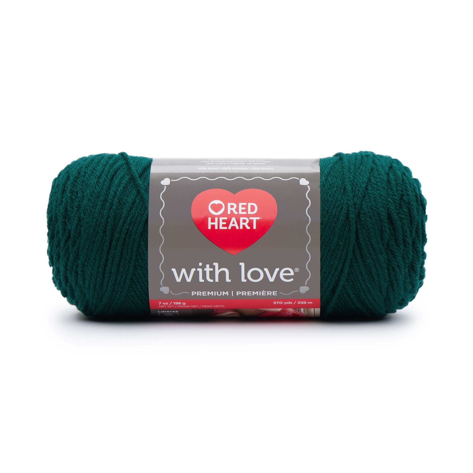 WITH LOVE | Red Heart - www.Shopthatapp.com
