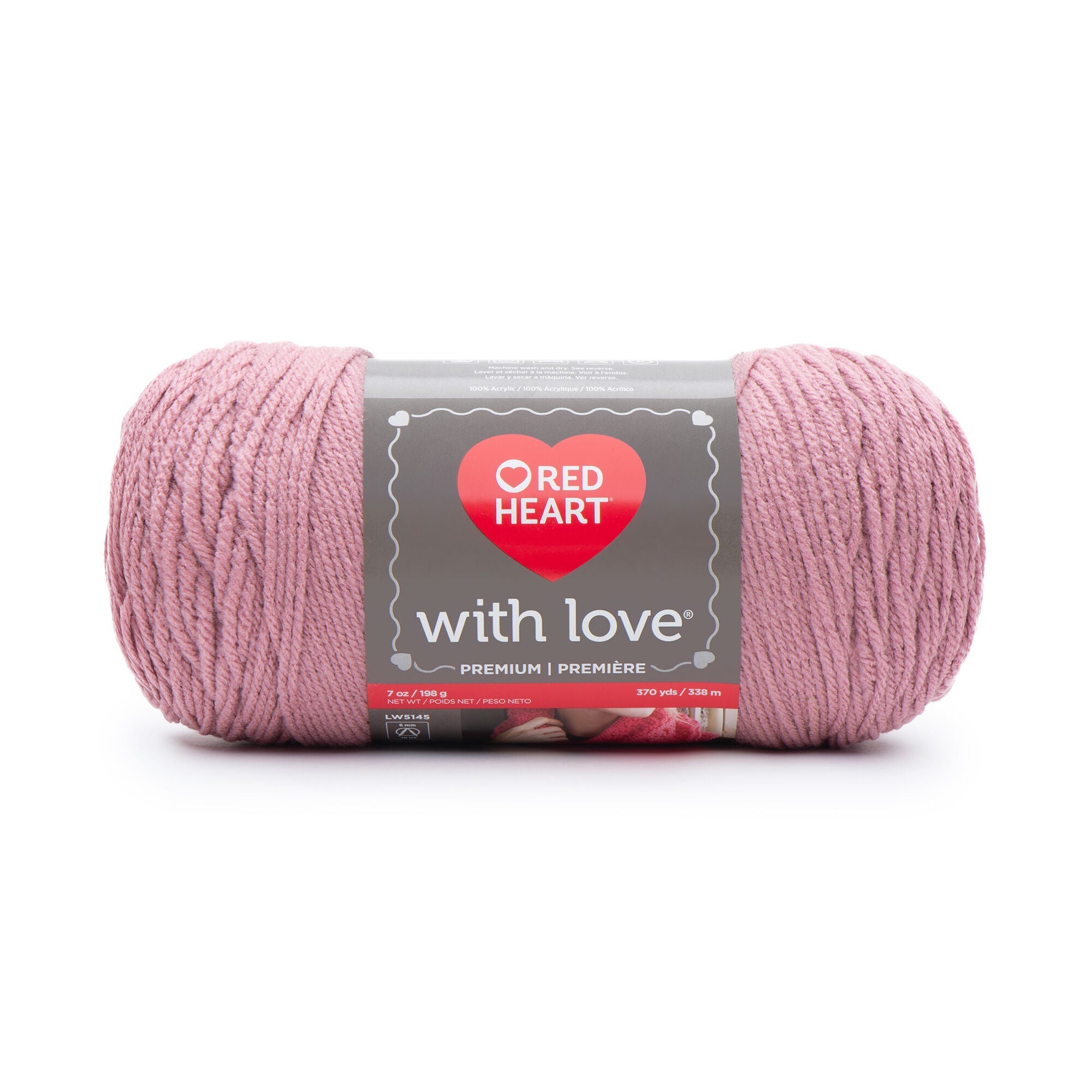 WITH LOVE | Red Heart - www.Shopthatapp.com