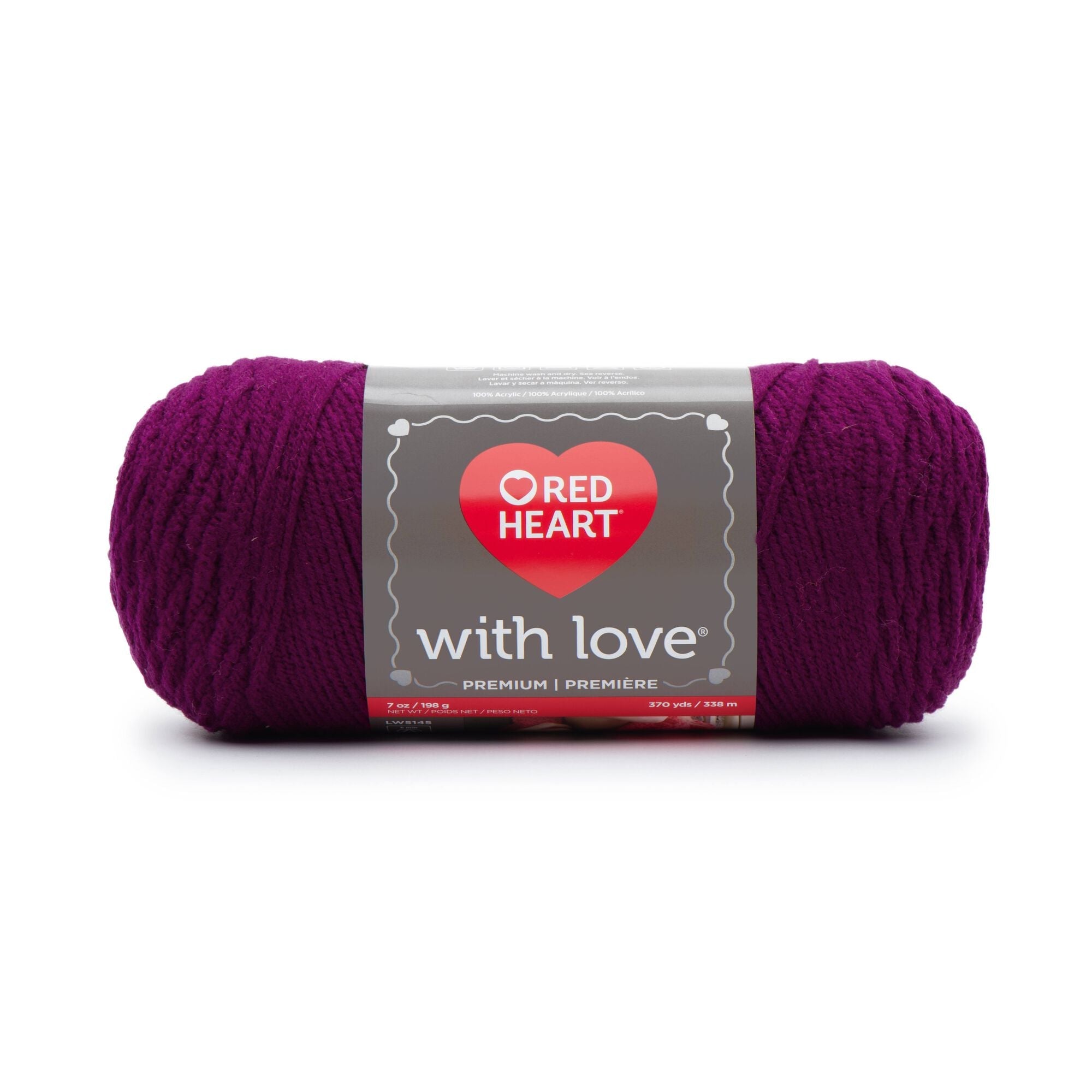 WITH LOVE | Red Heart - www.Shopthatapp.com