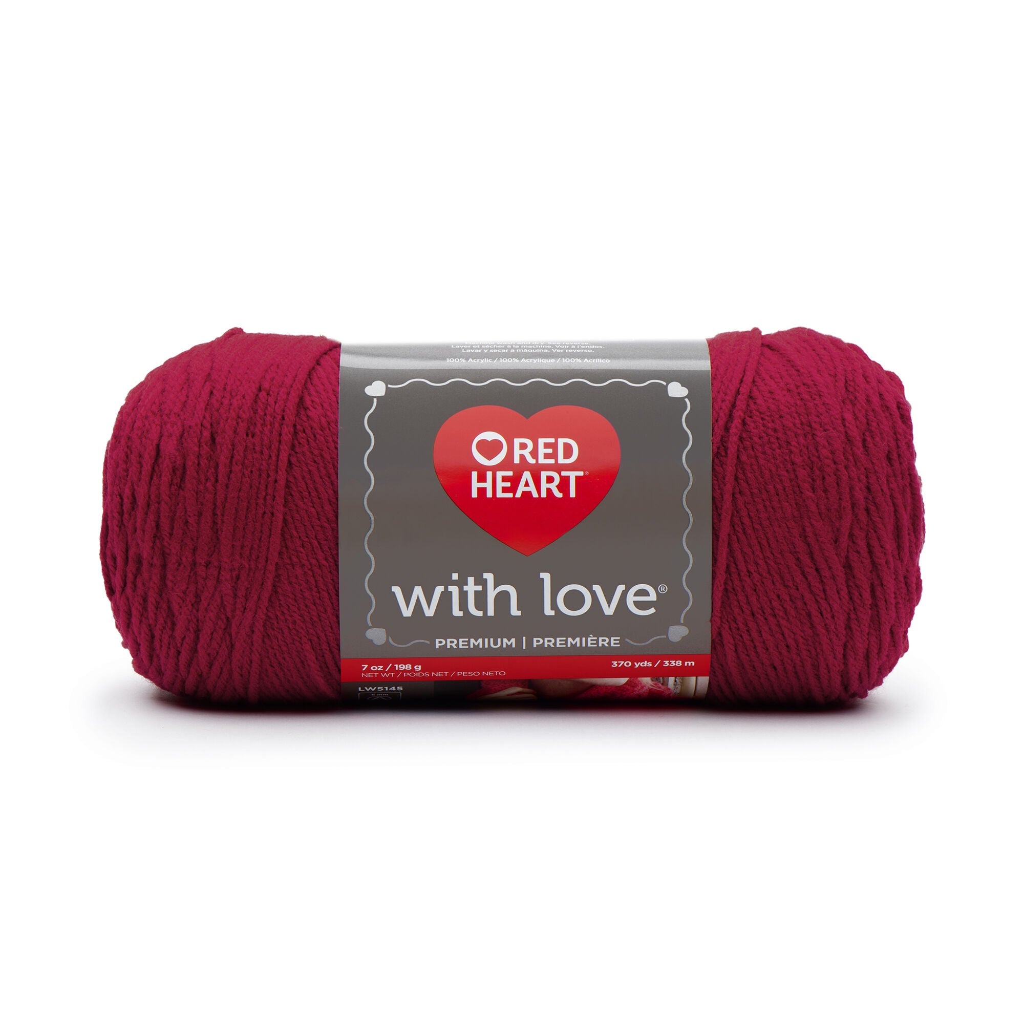 WITH LOVE | Red Heart - www.Shopthatapp.com