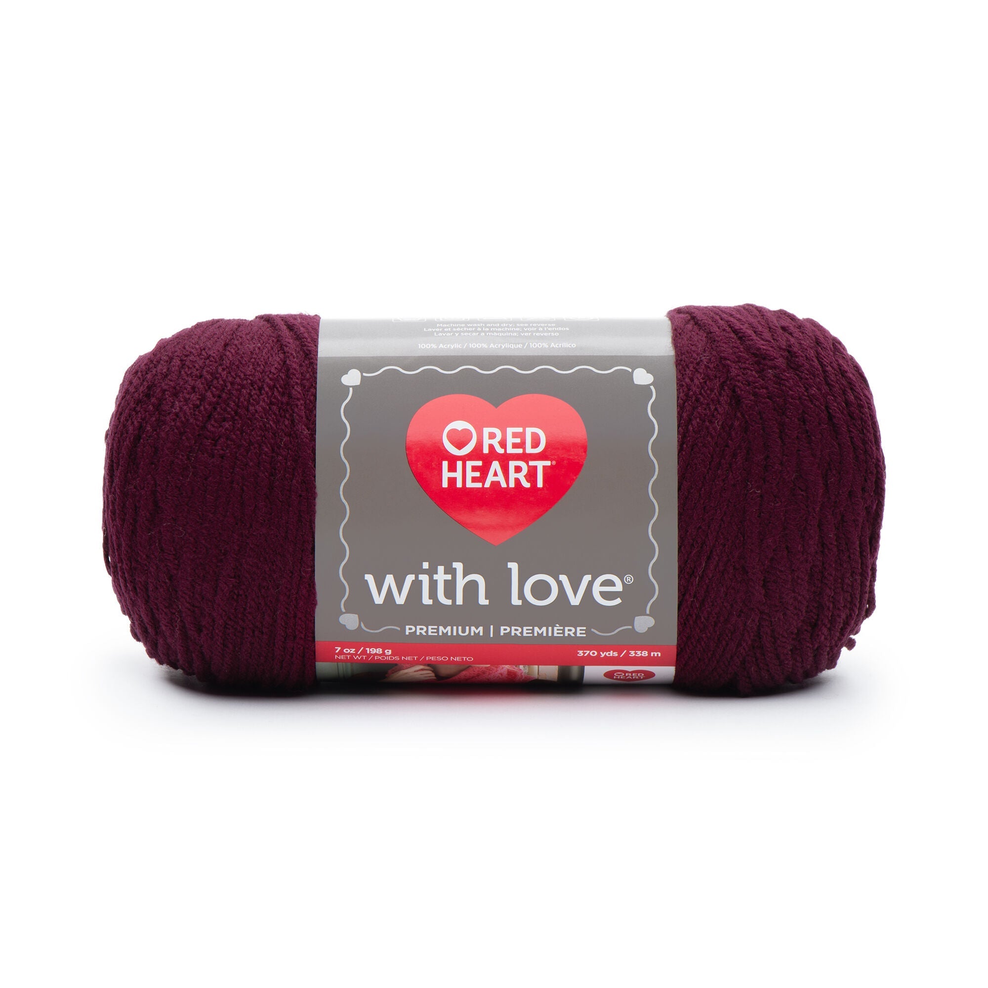 WITH LOVE | Red Heart - www.Shopthatapp.com