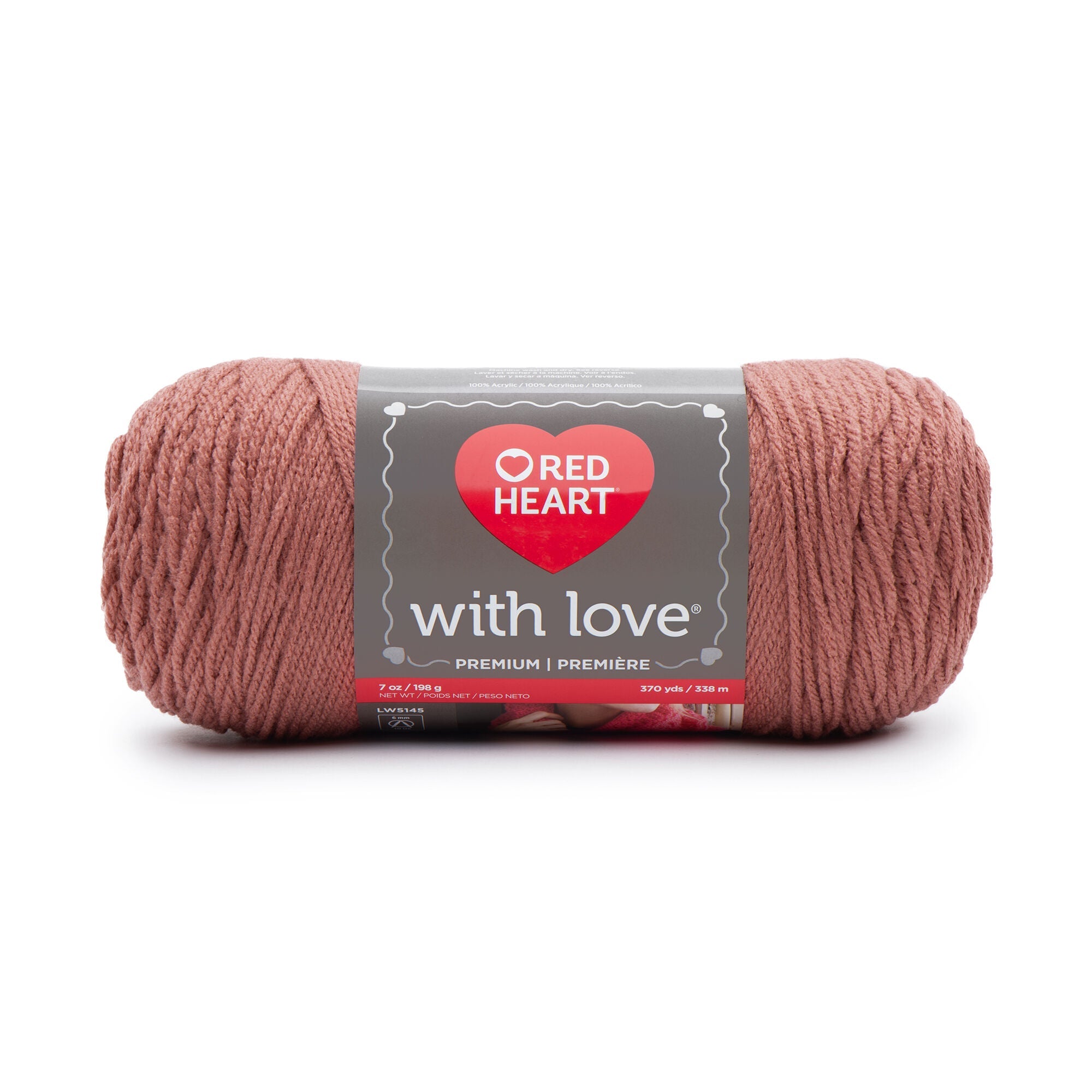 WITH LOVE | Red Heart - www.Shopthatapp.com