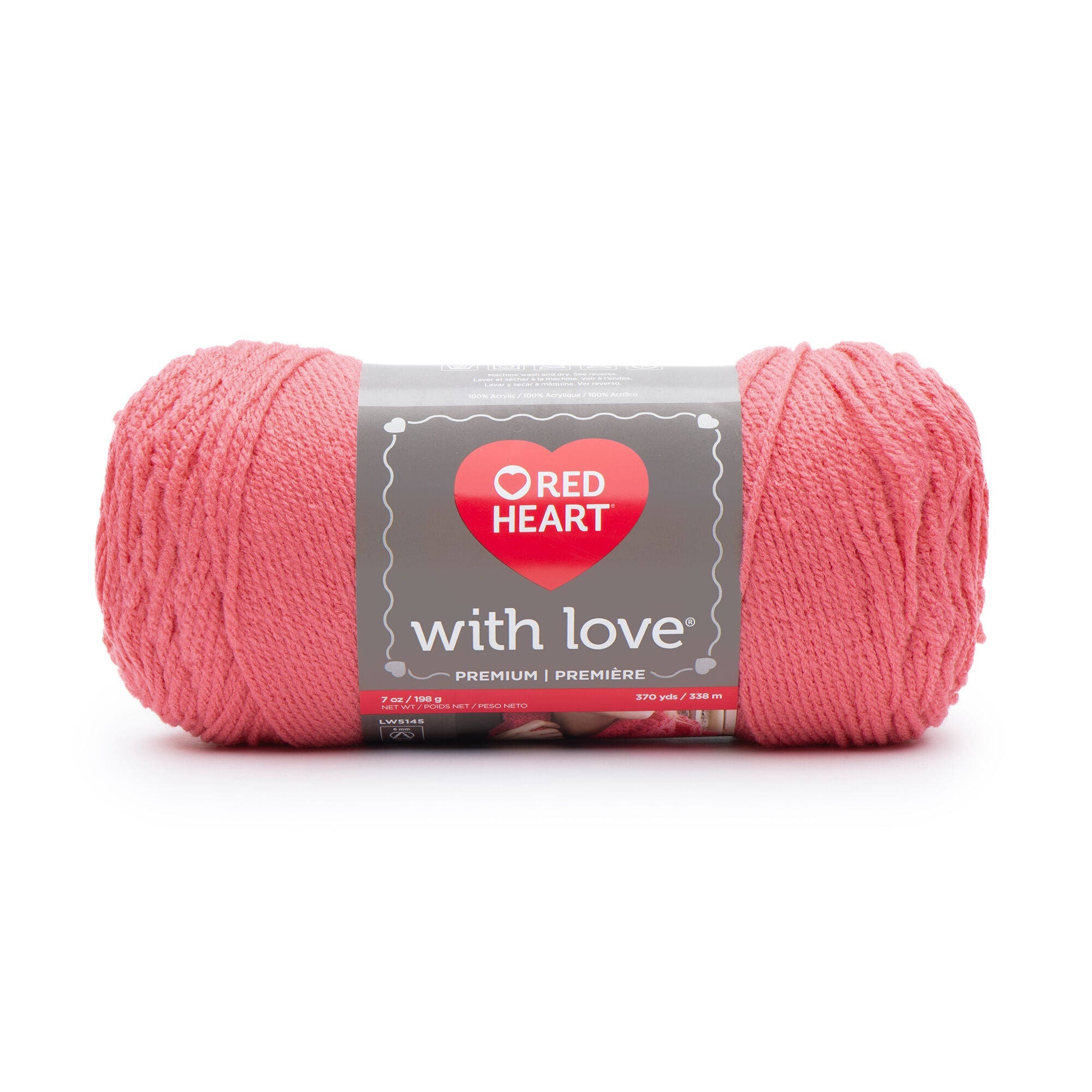 WITH LOVE | Red Heart - www.Shopthatapp.com