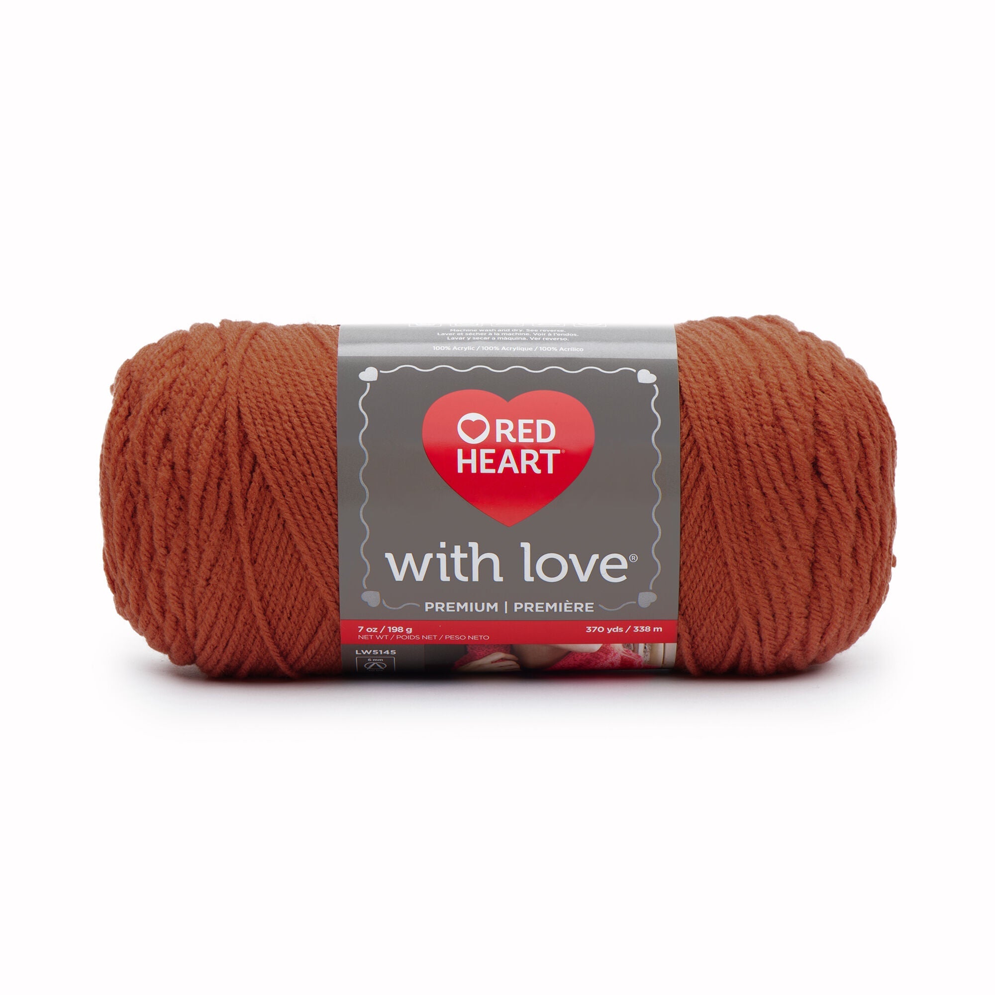 WITH LOVE | Red Heart - www.Shopthatapp.com