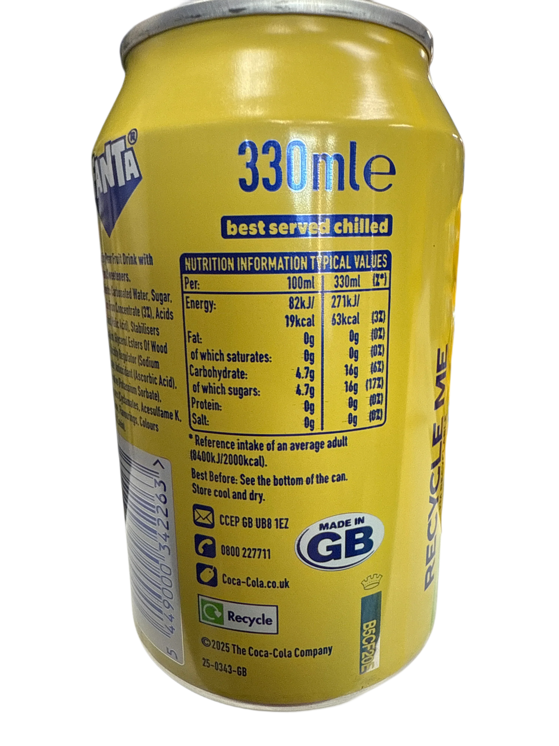Fanta Pear Flavoured Can 355ML - U.K Edition - www.Shopthatapp.com