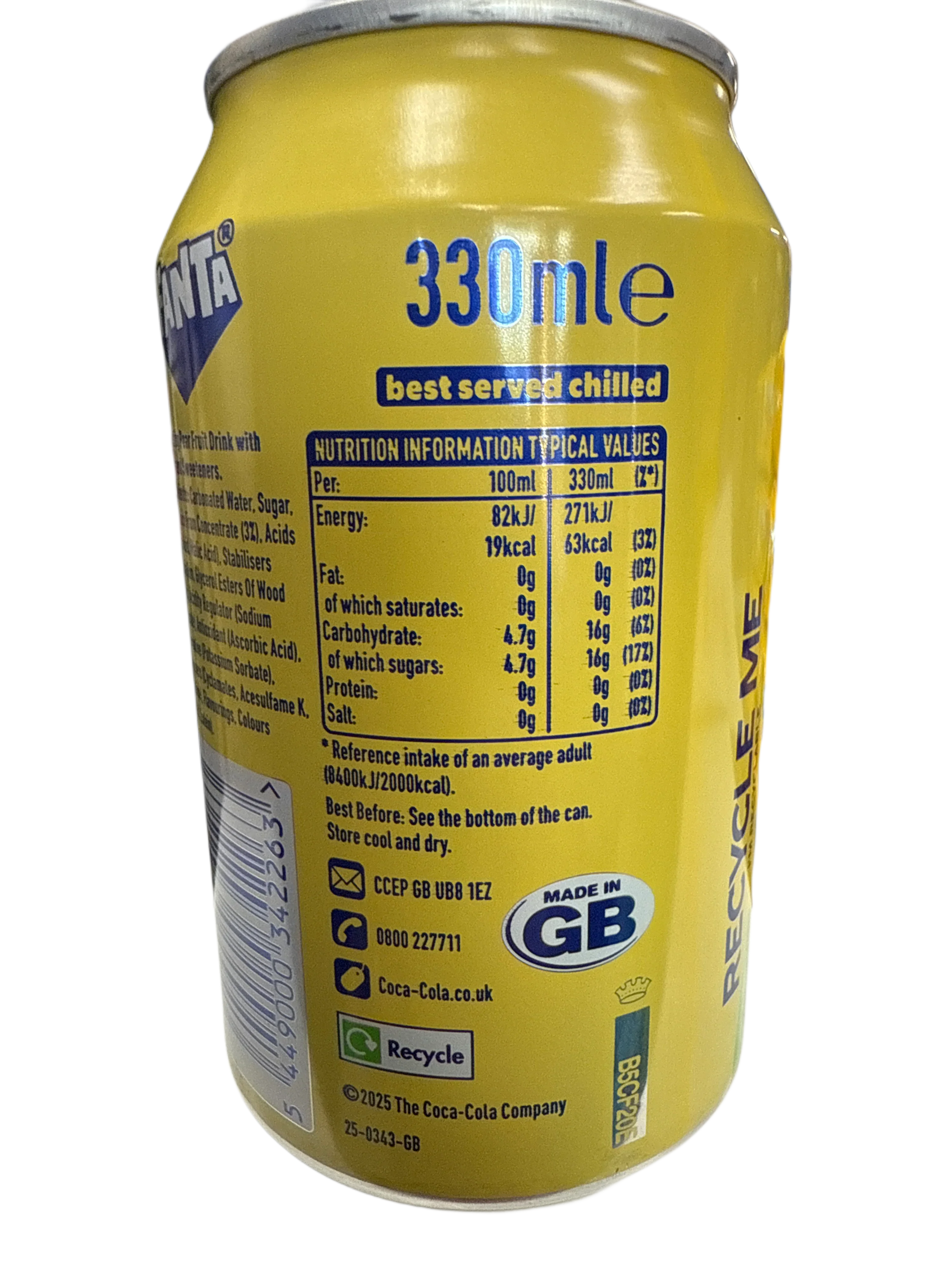 Fanta Pear Flavoured Can 355ML - U.K Edition - www.Shopthatapp.com