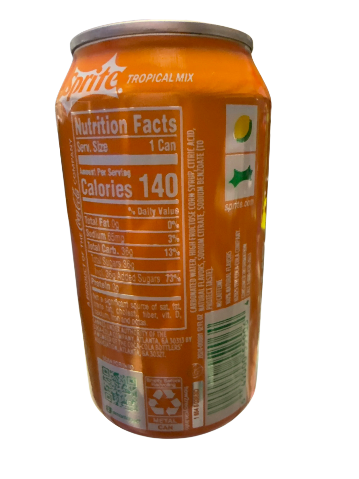 Sprite Tropical Mix Can 355ML - U.S Edition - www.Shopthatapp.com