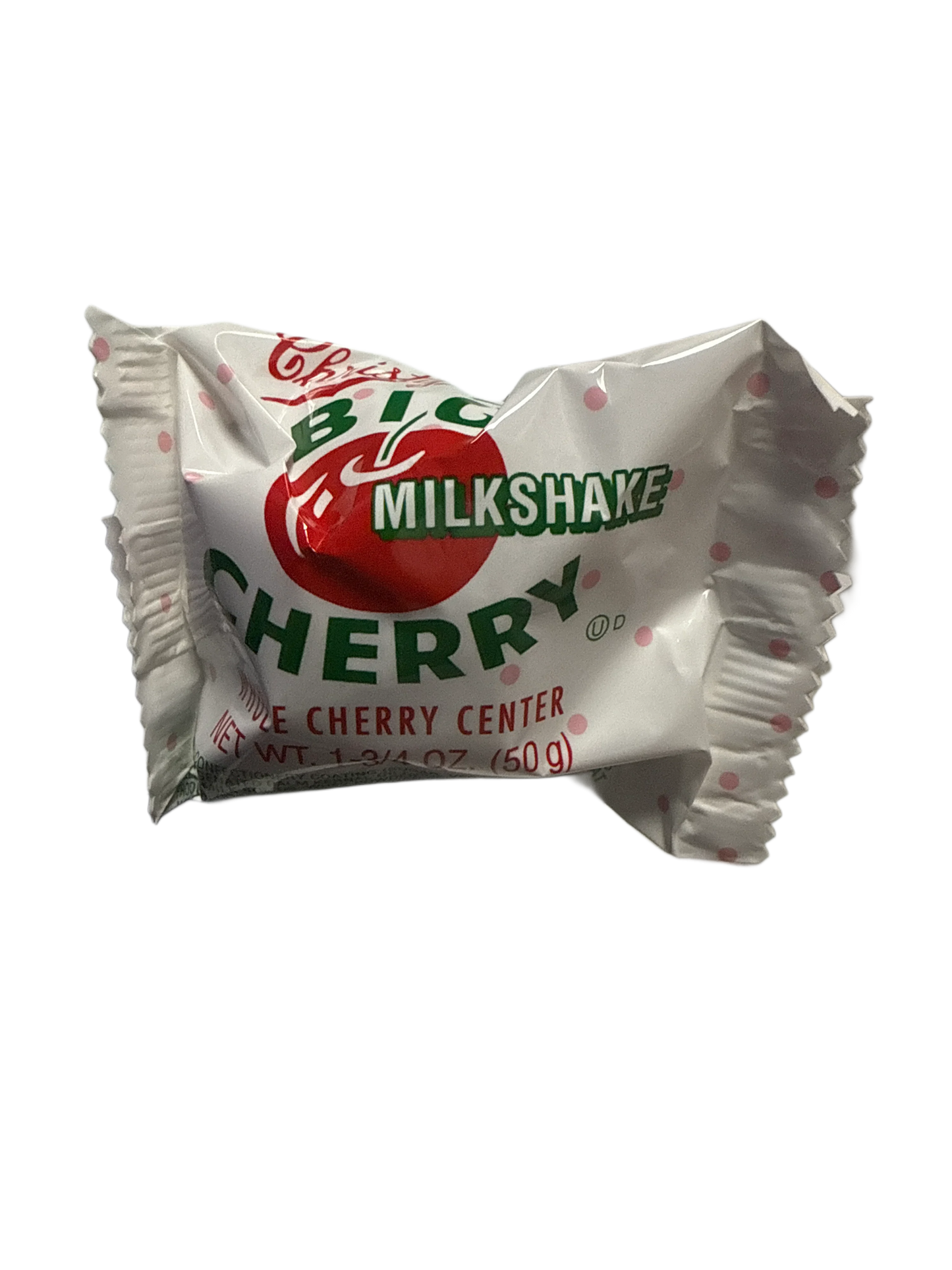 Christophers Big Milkshake Cherry Covered Chocolate 50G - U.S Edition - www.Shopthatapp.com