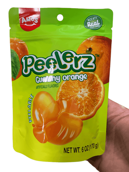 Amos Peelerz Orange Gummies 170G - U.S Edition - www.Shopthatapp.com
