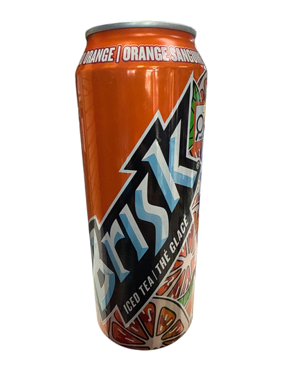 Brisk Blood Orange Iced Tea Tall Can 710ML - U.S Edition - www.Shopthatapp.com