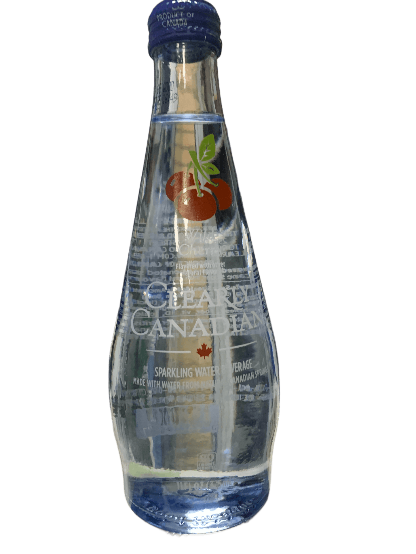Clearly Canadian Sparkling Wild Cherry Bottle 325ML - Canadian Edition - www.Shopthatapp.com