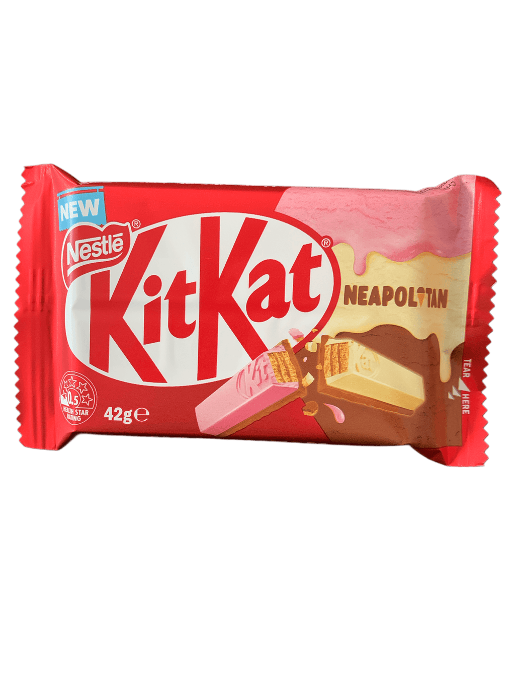 Kit Kat Neapolitan Chocolate Bar 42G - Australian Edition - www.Shopthatapp.com