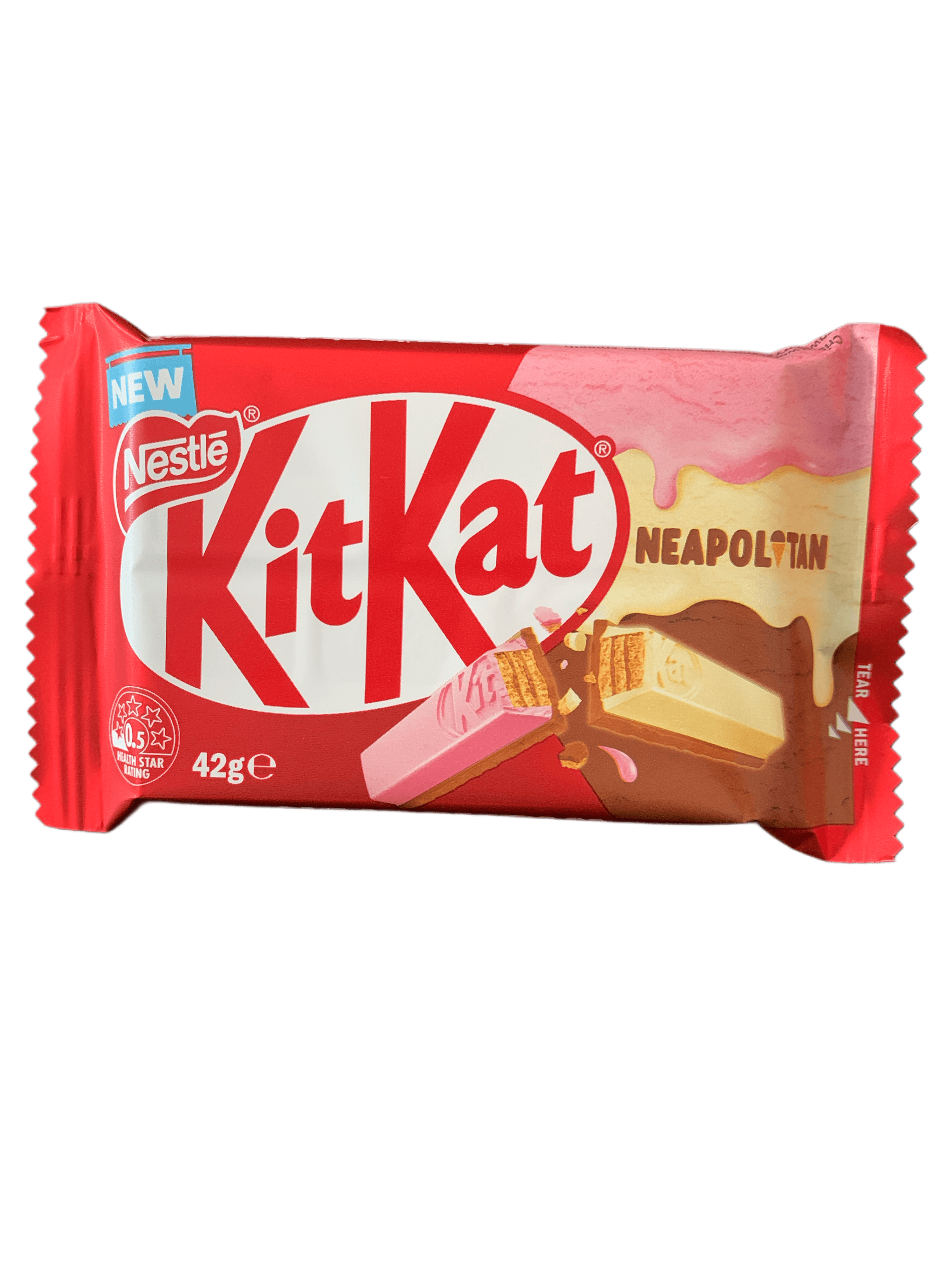 Kit Kat Neapolitan Chocolate Bar 42G - Australian Edition - www.Shopthatapp.com