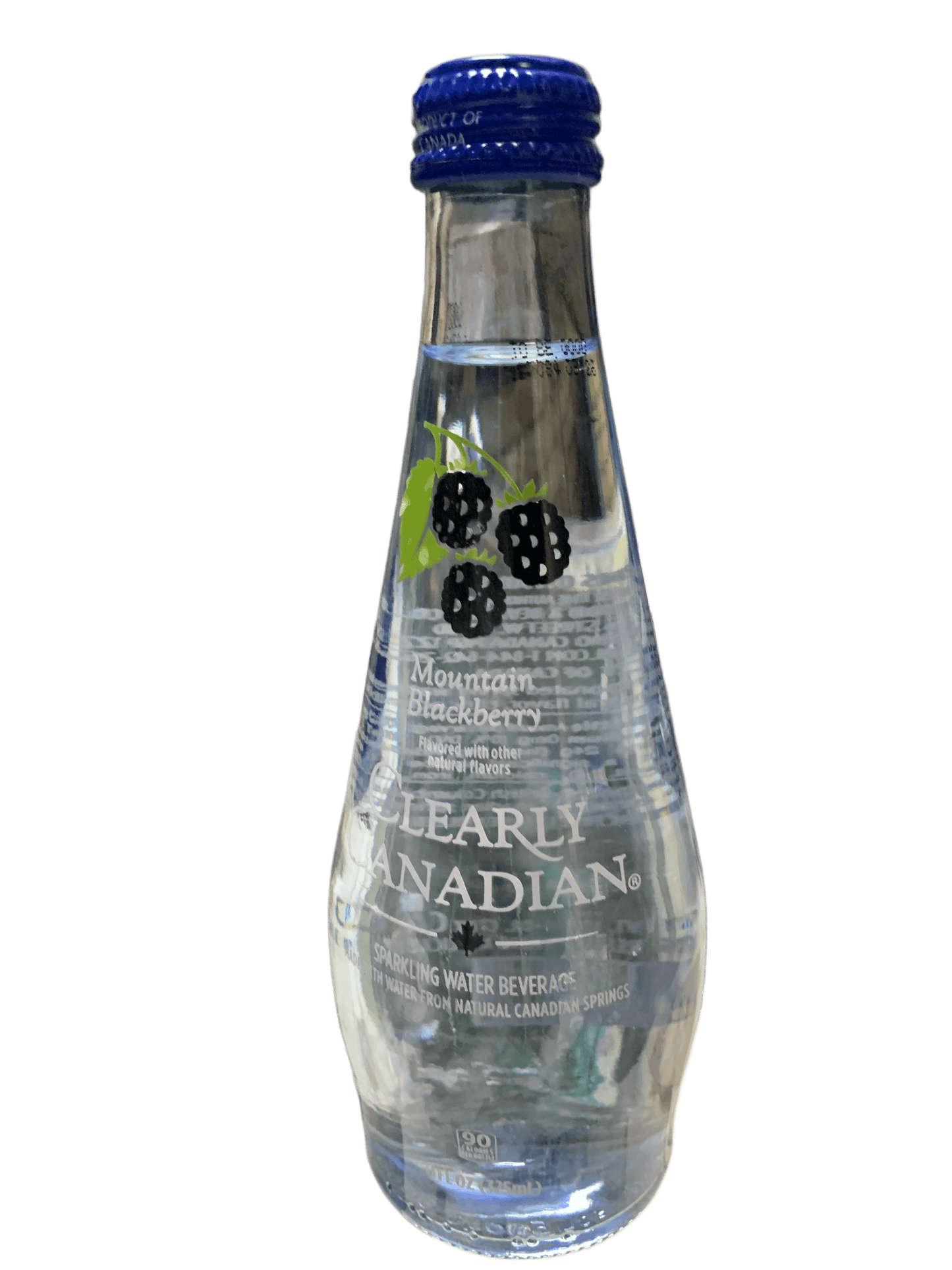 Clearly Canadian Sparkling Mountain Blackberry Bottle 325ML - Canadian Edition - www.Shopthatapp.com