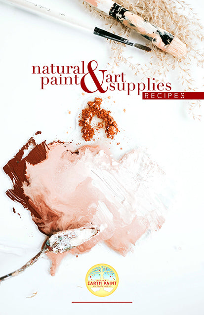 Natural Paint & Art Supplies Recipe Booklet - www.Shopthatapp.com