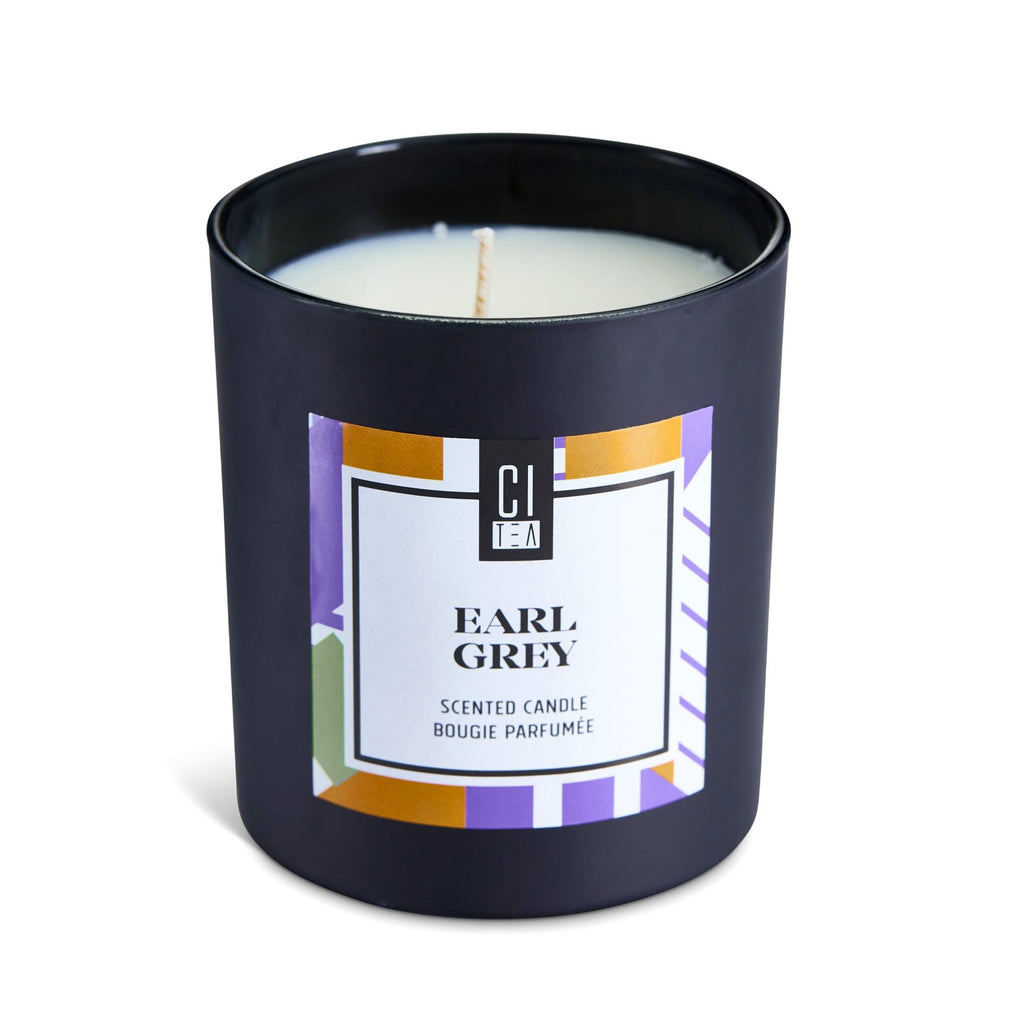 Earl Grey tea scent Soy Wax Candle - Bergamot & Rose - 8 oz - www.Shopthatapp.com