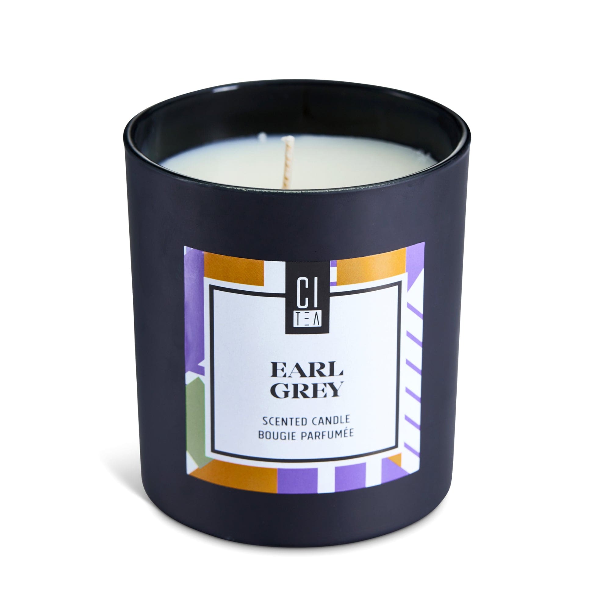 Earl Grey tea scent Soy Wax Candle - Bergamot & Rose - 8 oz - www.Shopthatapp.com