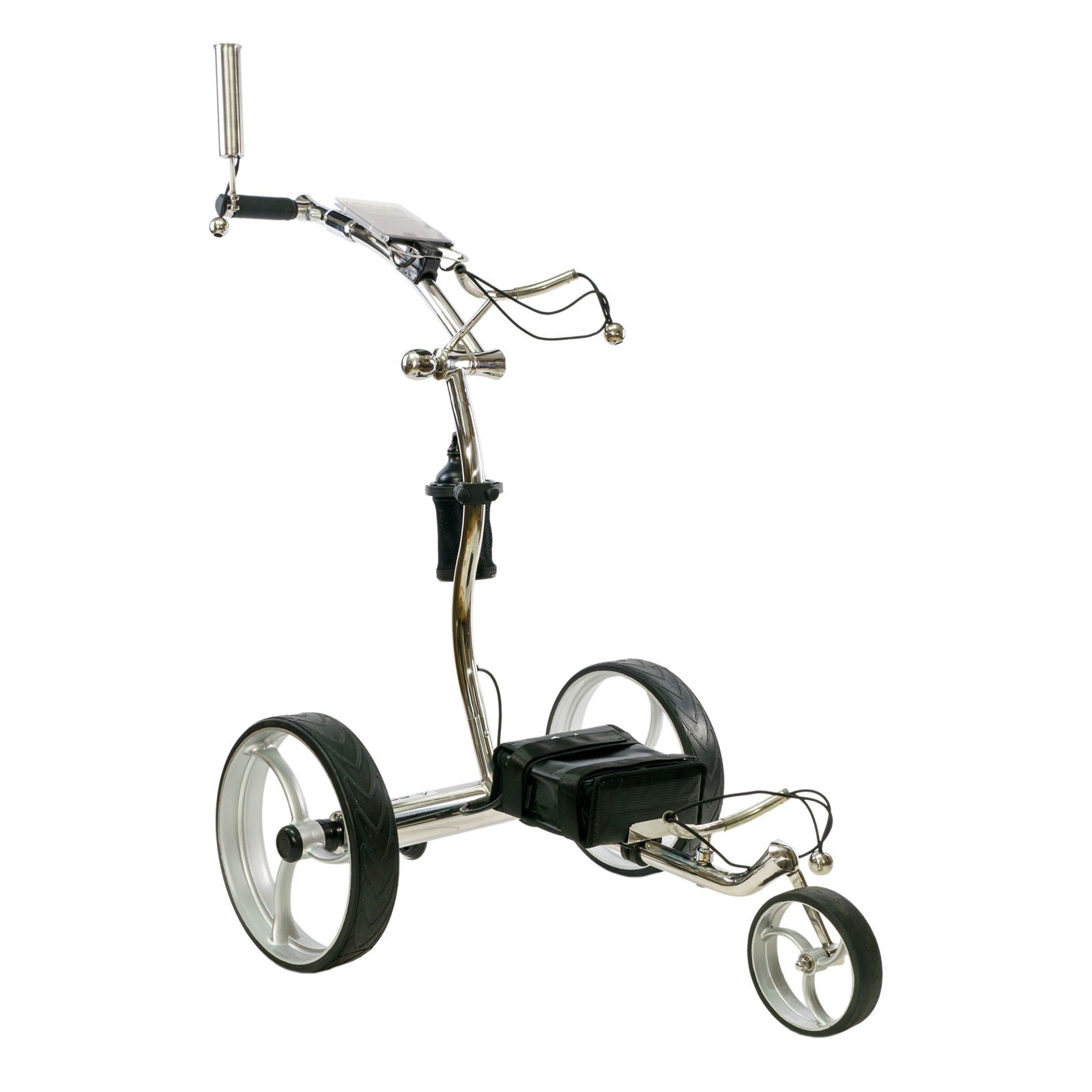 EPG eR-Pace G Luxury Remote Golf Trolley, Stainless Steel-Outdoor Sporting goods camping-www.Shopthatapp.com-EPG Golf