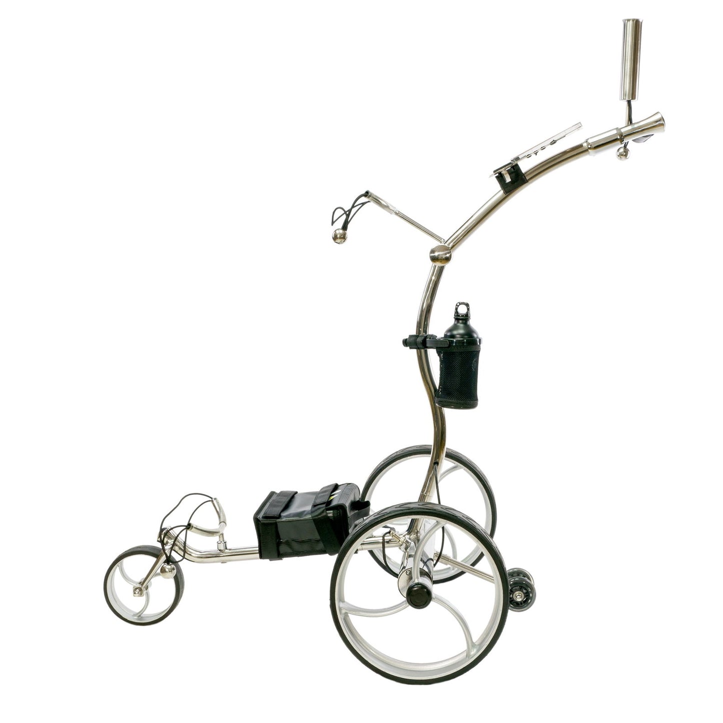 EPG eR-Pace G Luxury Remote Golf Trolley, Stainless Steel-Outdoor Sporting goods camping-www.Shopthatapp.com-EPG Golf