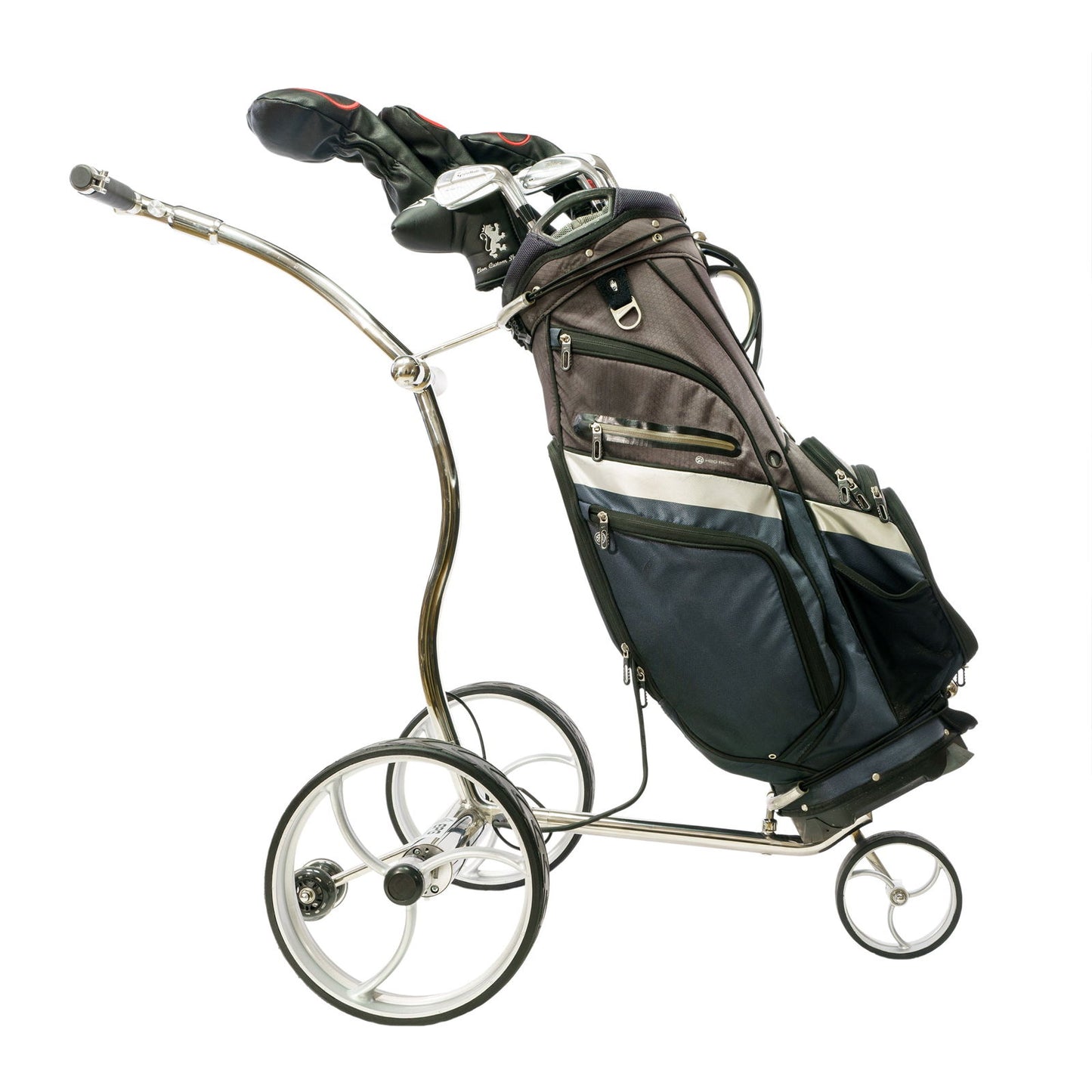 EPG eR-Pace G Luxury Remote Golf Trolley, Stainless Steel-Outdoor Sporting goods camping-www.Shopthatapp.com-EPG Golf