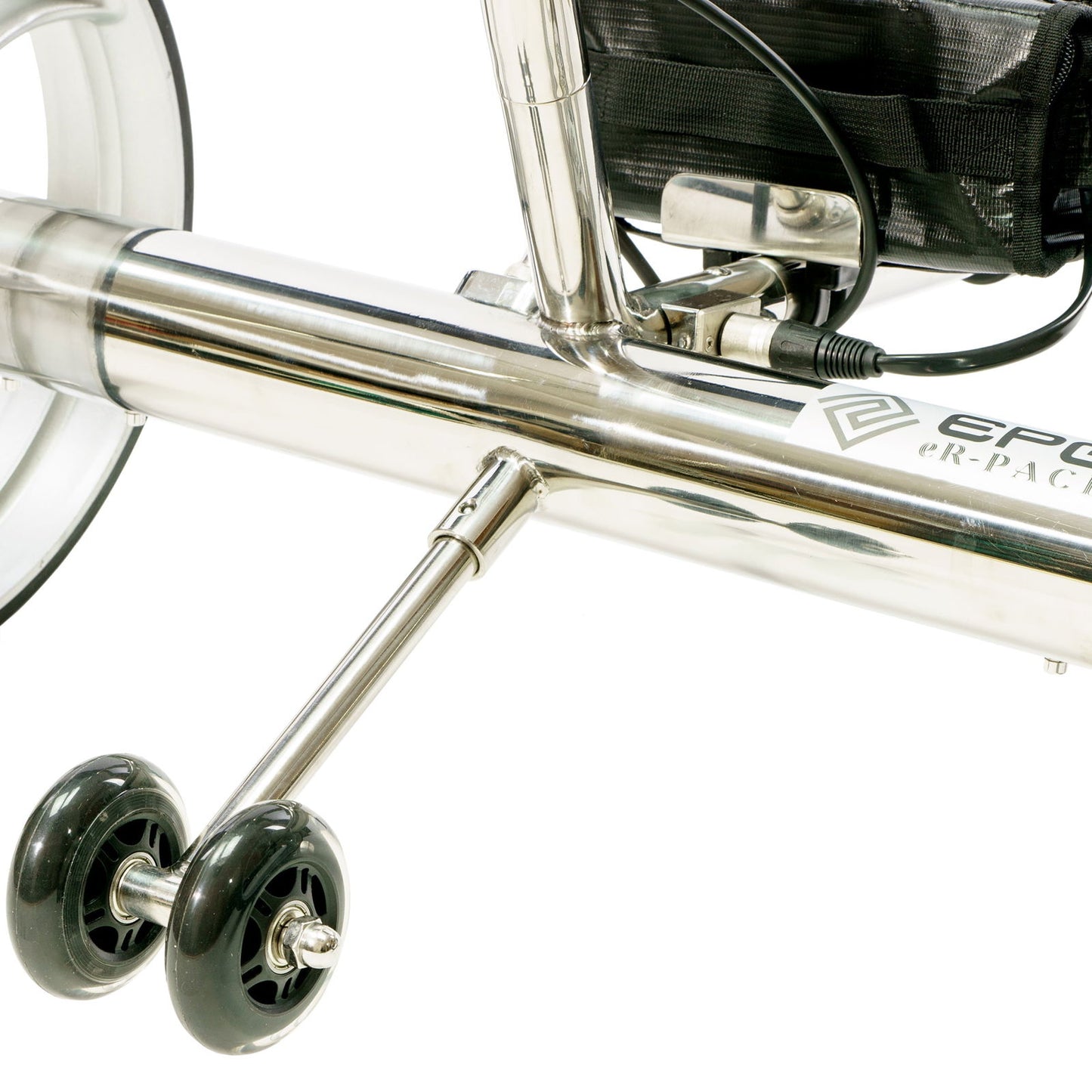 EPG eR-Pace G Luxury Remote Golf Trolley, Stainless Steel-Outdoor Sporting goods camping-www.Shopthatapp.com-EPG Golf