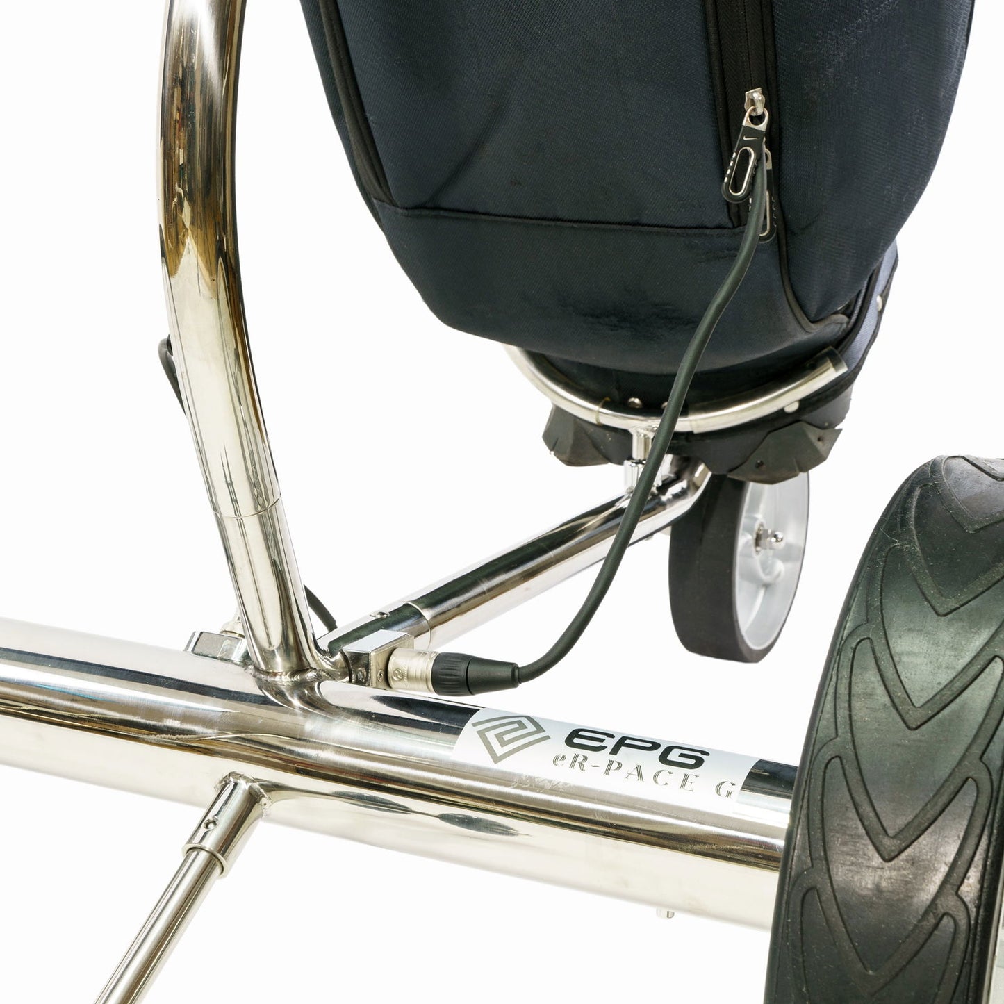 EPG eR-Pace G Luxury Remote Golf Trolley, Stainless Steel-Outdoor Sporting goods camping-www.Shopthatapp.com-EPG Golf