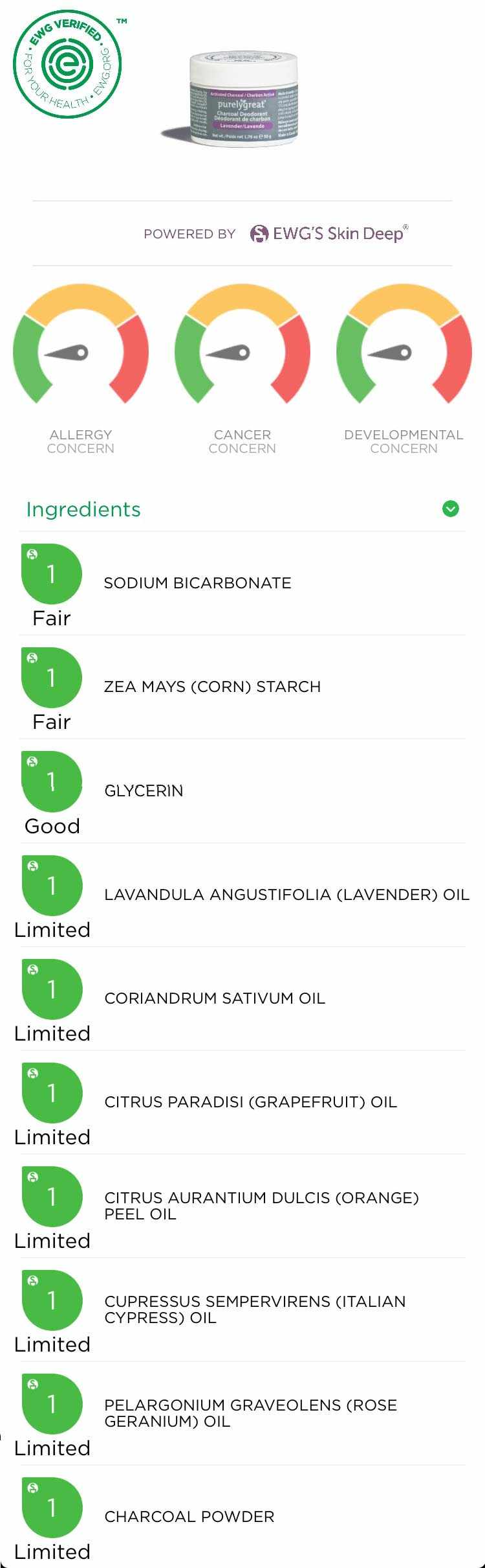 Lavender Charcoal Deodorant - www.Shopthatapp.com