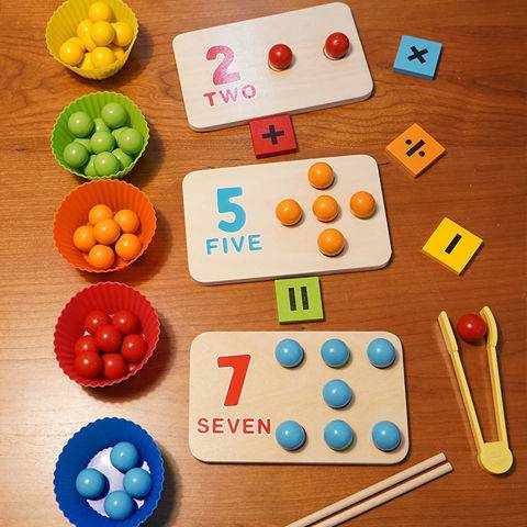 Early Child Education Number Cognitive flash card - www.Shopthatapp.com #