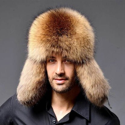 Earmuffs Hat – Winter Warm Windproof Artificial Leather Hat - www.Shopthatapp.com #