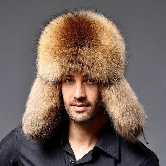 Earmuffs Hat – Winter Warm Windproof Artificial Leather Hat - www.Shopthatapp.com #