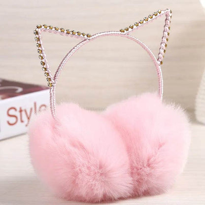 Earmuffs – Plush Soft Warm Winter Headband - www.Shopthatapp.com #