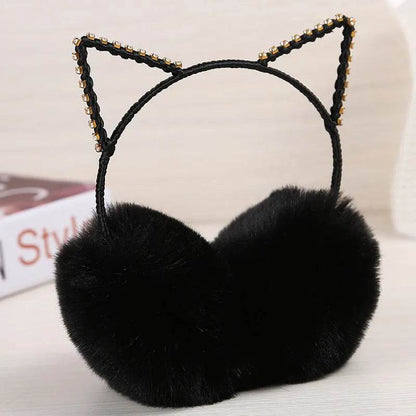 Earmuffs – Plush Soft Warm Winter Headband - www.Shopthatapp.com #