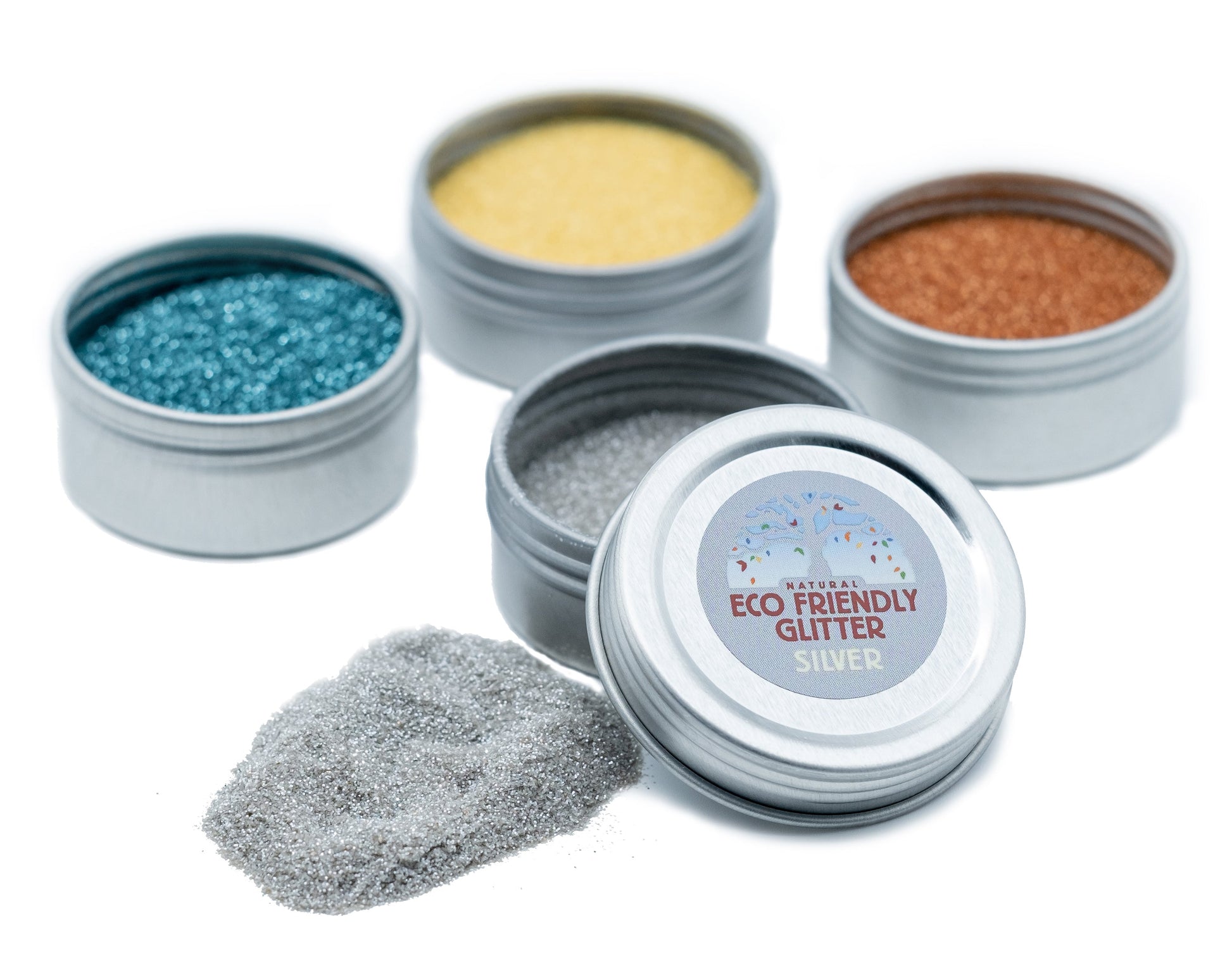 Eco-Friendly Glitter, 4-pack - www.Shopthatapp.com