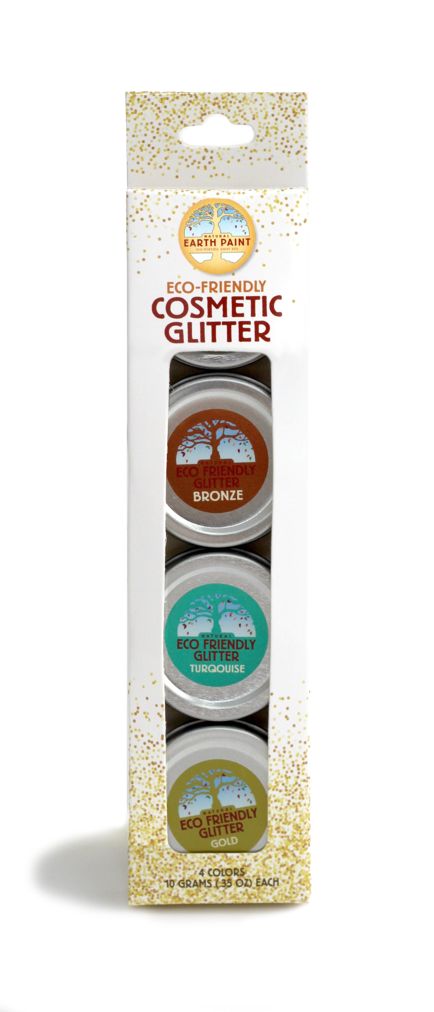 Eco-Friendly Glitter, 4-pack - www.Shopthatapp.com