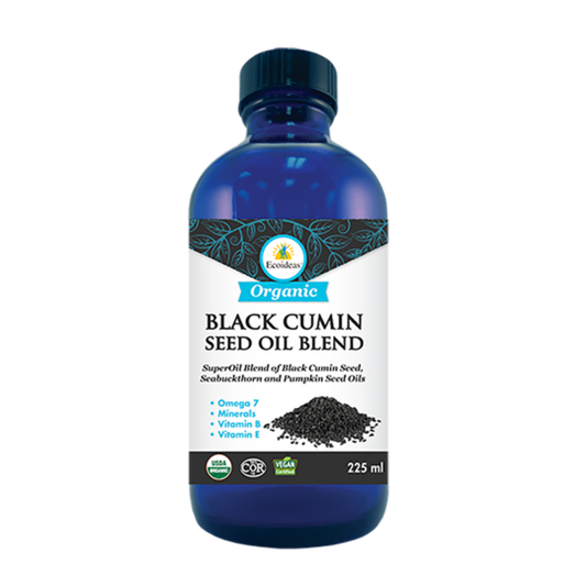 Ecoideas Organic Black Cumin Seed Oil Blend (225 ml)-Body and health-www.Shopthatapp.com-Natural Health Garden