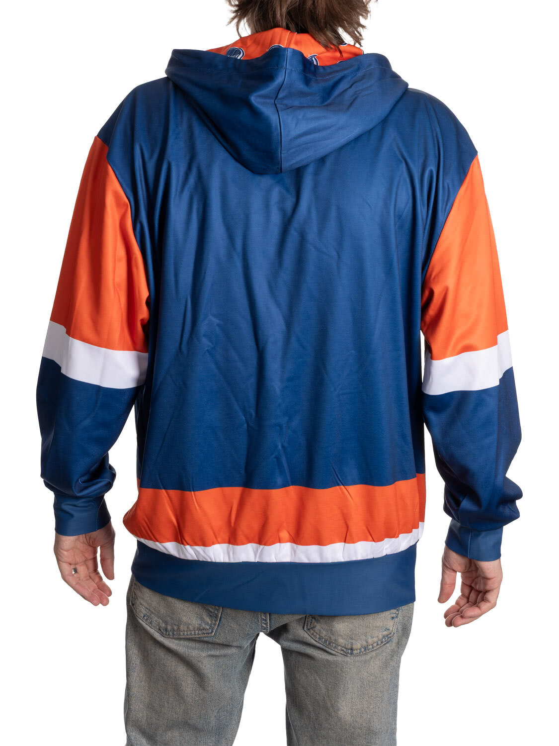 Edmonton Oilers Hockey Lace Hoodie - www.Shopthatapp.com #