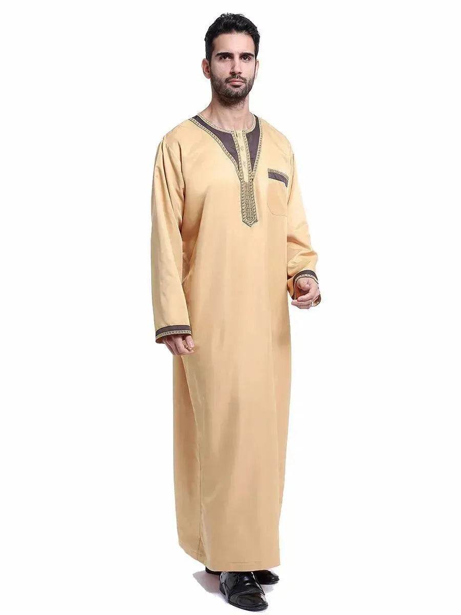 Eid Ramadan ArabKaftan Jalabiya for Men Arab Dubai Middle Eastern Men's Moroccan Men's Jalabiya - www.Shopthatapp.com #