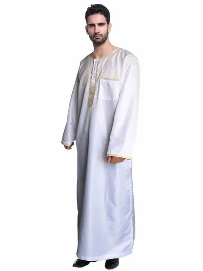 Eid Ramadan ArabKaftan Jalabiya for Men Arab Dubai Middle Eastern Men's Moroccan Men's Jalabiya - www.Shopthatapp.com #