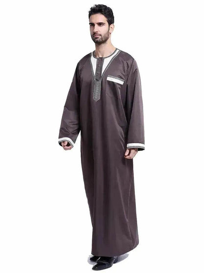 Eid Ramadan ArabKaftan Jalabiya for Men Arab Dubai Middle Eastern Men's Moroccan Men's Jalabiya - www.Shopthatapp.com #