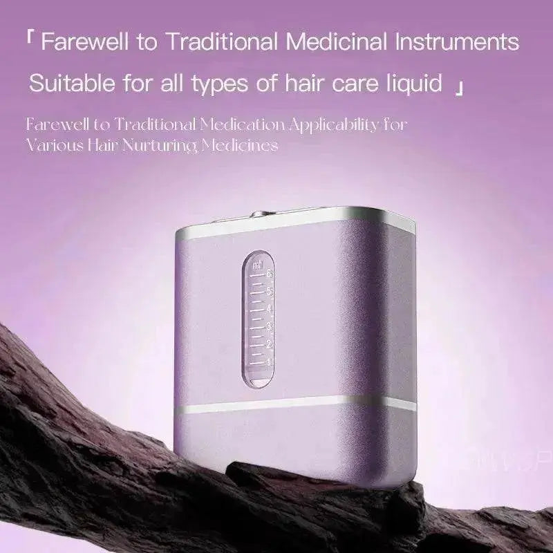 Electric Scalp Massager Cow Horn Massage Comb Red Light Oil Applicator Promote Hair Growth Portable Hair Guid Comb - www.Shopthatapp.com