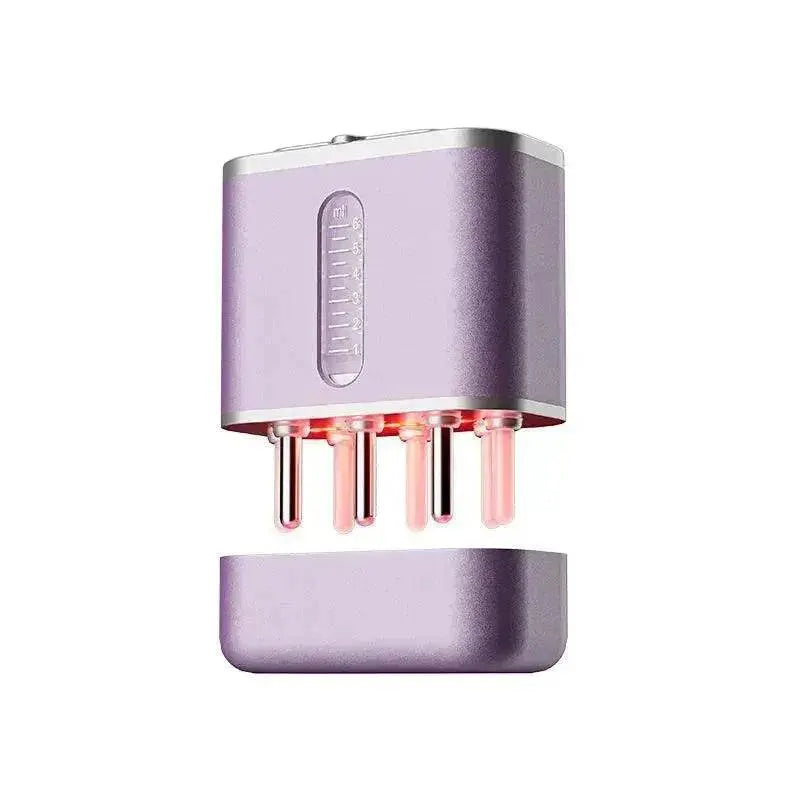 Electric Scalp Massager Cow Horn Massage Comb Red Light Oil Applicator Promote Hair Growth Portable Hair Guid Comb - www.Shopthatapp.com