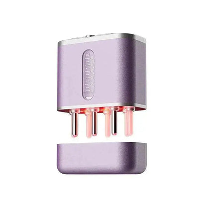 Electric Scalp Massager Cow Horn Massage Comb Red Light Oil Applicator Promote Hair Growth Portable Hair Guid Comb - www.Shopthatapp.com