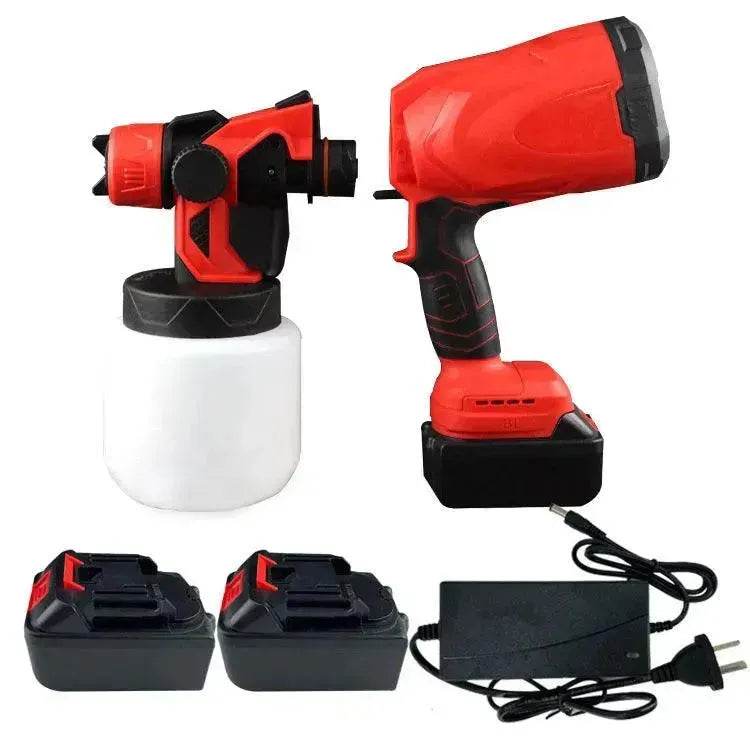 Electric Spray Gun High Pressure Automatic Apray Paint Portable Handheld Paint Watering Spray Gun - www.Shopthatapp.com #