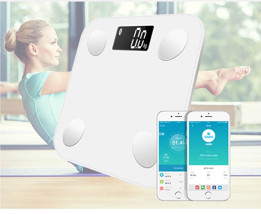 Electronic Smart Bluetooth Body Weight Scale - www.Shopthatapp.com #
