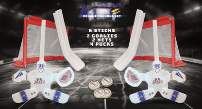 Double Trouble Nova Hockey Set - www.Shopthatapp.com