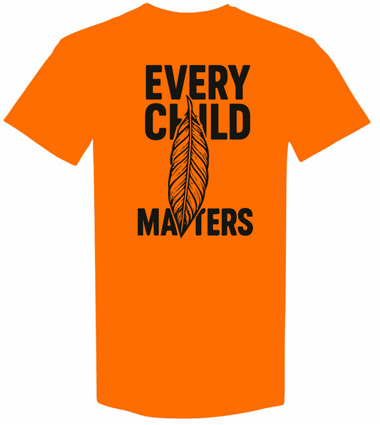 Every Child Matters with Feather - Support Awareness and Unity - www.Shopthatapp.com