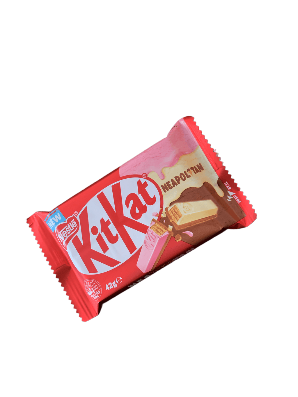 Kit Kat Neapolitan Chocolate Bar 42G - Australian Edition - www.Shopthatapp.com