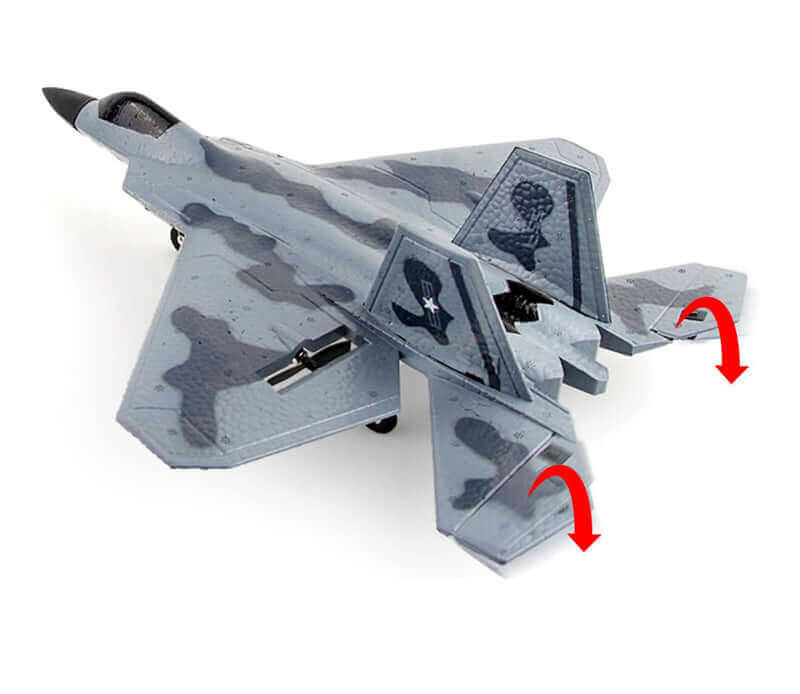 F22 4CH RC Fighter Plane - 2.4G EPP Warbird RTF Toy for Kids - www.Shopthatapp.com #