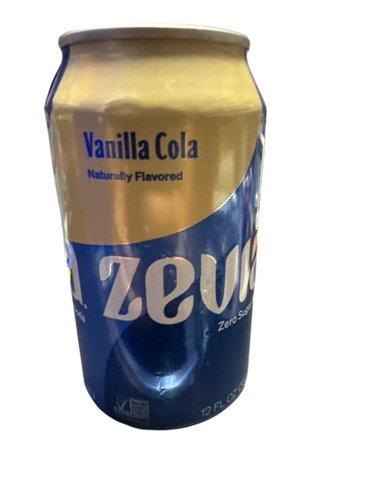 Zevia Zero Sugar Vanilla Cola Flavoured Soda 355ML - Canadian Edition - www.Shopthatapp.com