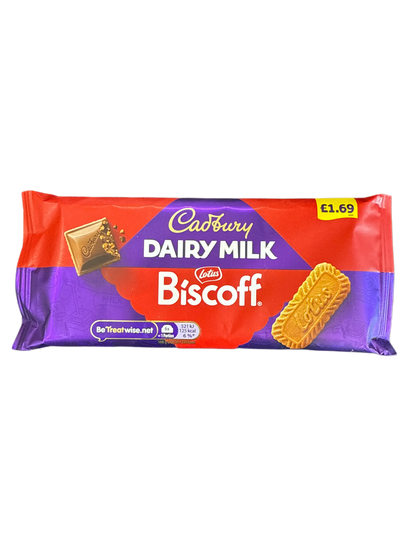 Cadbury Dairy Milk Biscoff 95G - U.K Edition - www.Shopthatapp.com